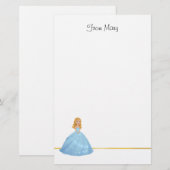 Enchanting Princess Briefpapier (Voorkant / Achterkant)