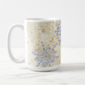 Enchanting Snowflake Coffee Mok (Links)