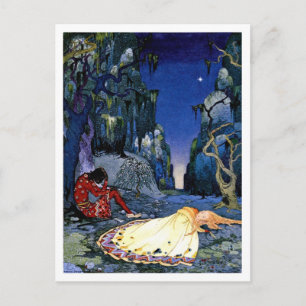 Enchantment ~ Franstalig schilderen van kunstschil Briefkaart