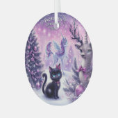 Enchated Christmas Edition glazen ornament (Voorkant links)