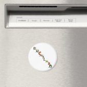 Enchilada Chili Peppers Magneet (Insitu (Vaatwasser))