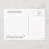 Enching by with Gifts Carte postale (Dos)