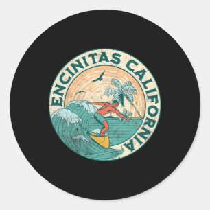 Encinitas Californië Ronde Sticker