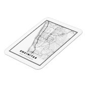 Encinitas Map Magneet (Linkerzijde)