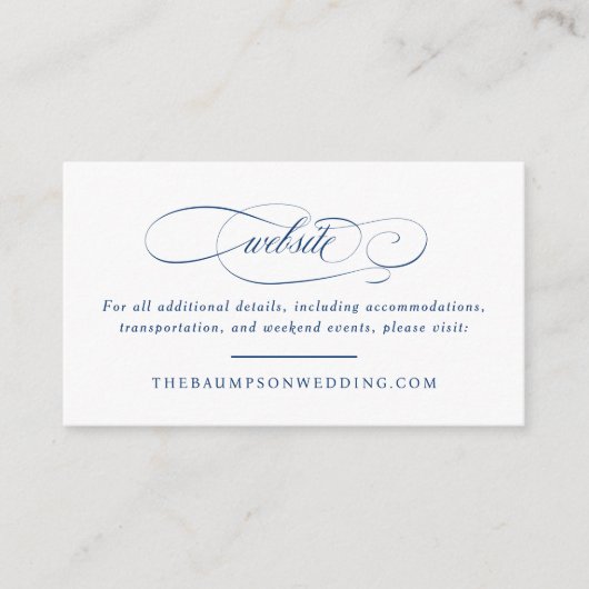 Enclosure Card Informatiekaartje (Voorkant)