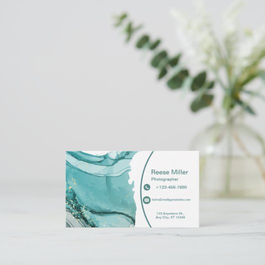 Enclosure Card Informatiekaartje (Staand voorkant)