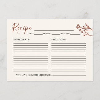 Enclosure Card Informatiekaartje