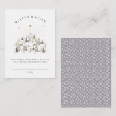 Enclosure Card Informatiekaartje (Voorkant / Achterkant)