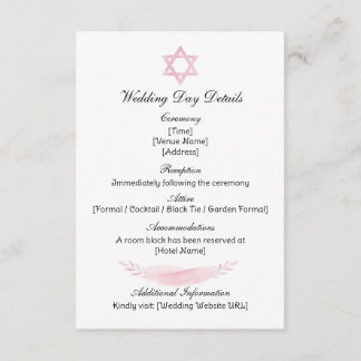 Enclosure Card Informatiekaartje