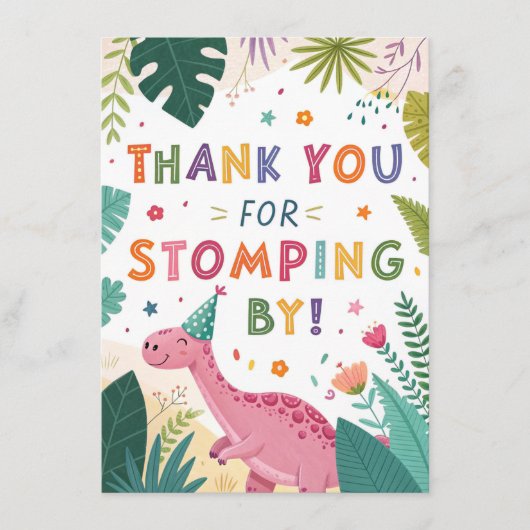 Enclosure Card Informatiekaartje (Voorkant)