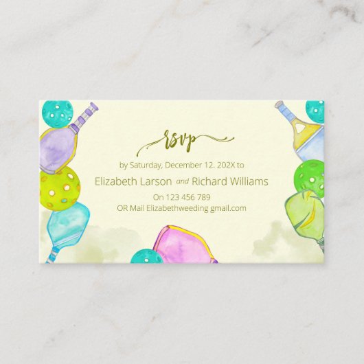 Enclosure Card Informatiekaartje (Voorkant)