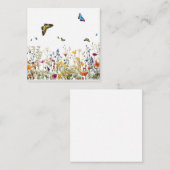 Enclosure Card Informatiekaartje (Voorkant / Achterkant)