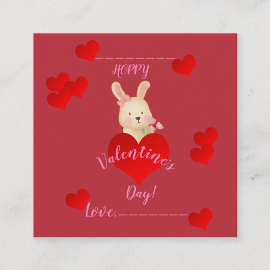 Enclosure Card Informatiekaartje (Voorkant)