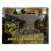 Enclumes de WRABA pour le calendrier imprimé 2014 (Protection)
