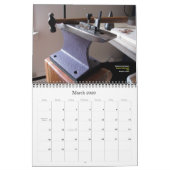 Enclumes de WRABA pour le calendrier imprimé 2014 (Mar 2026)