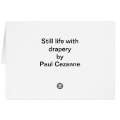 Encore la vie avec draperie (Dos Horizontal)