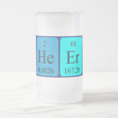 Encourage la tasse de mot de table périodique (Centre)