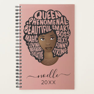 Encourageant les femmes noires, cheveux naturels,