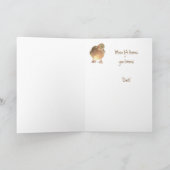 Encouragement amusant, Cheval Up - Carte Canard (Intérieur)