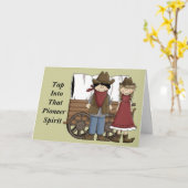 Encouragement Carte d'Esprit Pioneer Mignonne - Ou (Fleur jaune)