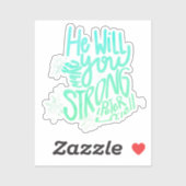 Encouragement de l'écriture autocollant vinyle (Feuille)