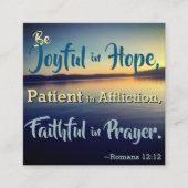 Encouragement des cartes de mémoire de versets bib (Devant)