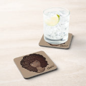 Encouragement des femmes Dessous de verre série 6 (Côté Droit)