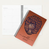 Encouragement des femmes noires, Brown de cuivre (Devant avec enveloppe)