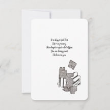 Encouragement, je crois en vous - Carte Plat