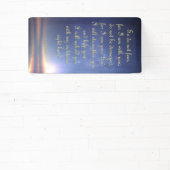 Encouragement, Ne craignez Pas Bannière - Ésaïe 41 (Insitu)