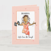 Encouragement Soutien Carte de résistance pour ell (Devant)