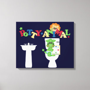 Encourager La Formation Potty Toile Enveloppée