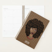 Encourager les femmes noires | Point Polka | BROWN (Devant avec enveloppe)