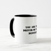 Encourager l'inspiration café mug (Devant gauche)