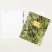 Encre Abstraite Ethereal Green Black Gold (Devant avec enveloppe)