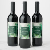 Encre Alcoolique Moderne | Étiquette de Vin de Mar (Bouteilles)