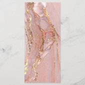 encre aquarelle menu marbre (Dos)