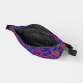 Encre bleue sur rouge simple moderne (Ouvrir)