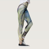 Encre d'alcool Abstraite Himéreuse Legging multico (Droite)
