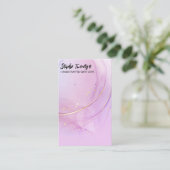 Encre d'alcool violet portant des cartes d'emballa (Debout devant)