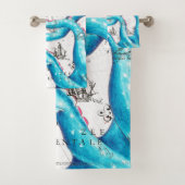 Encre de Tentacles bleu rose (En situation)