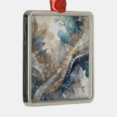 Encre d'hiver Art ornement de Noël (Droite)