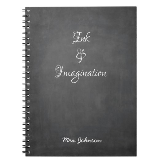 Encre et Carnet gris d'image (Devant)