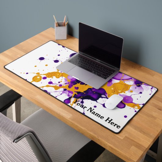 Encre Fluide Or Marbre Moderne (Bureau 2)