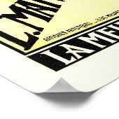 ENCRE L MARQUET Eugene Grasset Art Poster (Hoek)