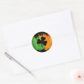Encre Lucky Clover foncé autocollant (Enveloppe)