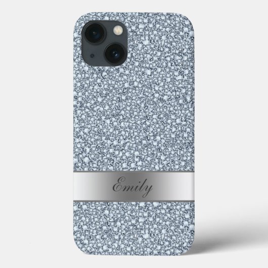 Encruonds Diamonds kijken naar Glitter Patter Case-Mate iPhone Case (Achterkant)