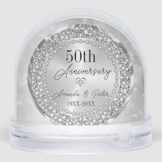 Encrusted Diamonds Wedding Anniversary (Arrière)