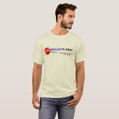 End Bailouts Dot Org Shirt (Voorkant volledig)