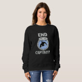 End Captivity Shirt Free the Orca Whales apparel (Voorkant volledig)